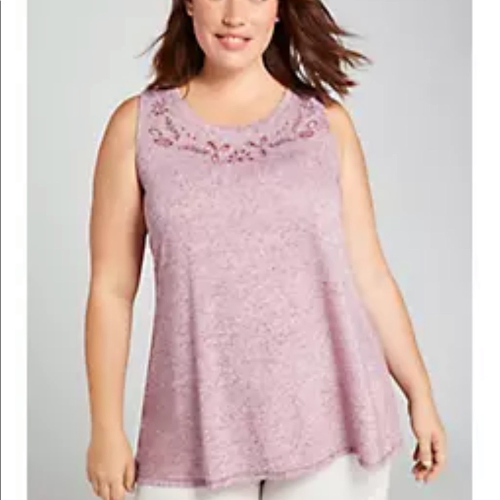 Embroidered Swing Tank